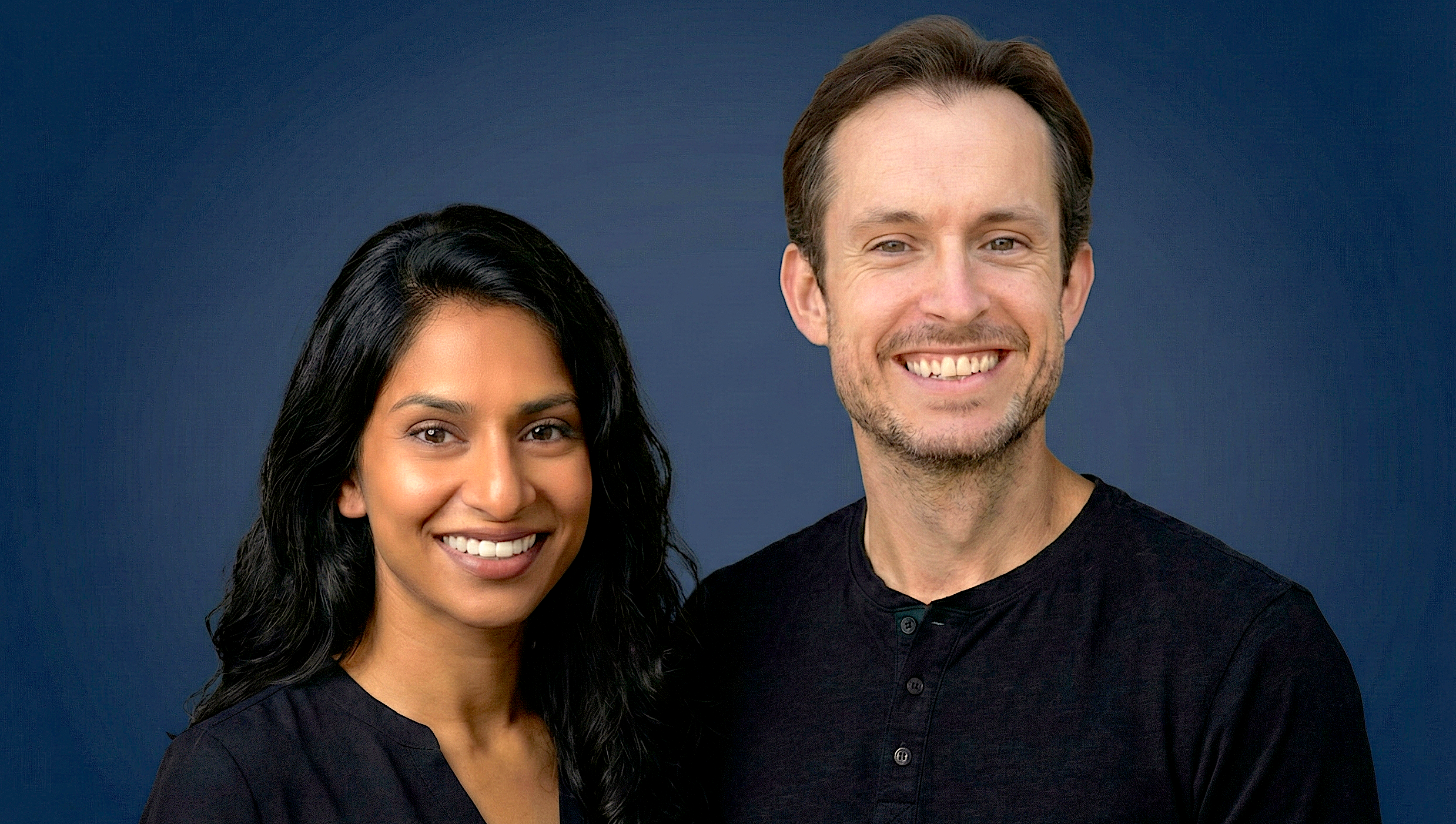 Sandhya Hegde and Justin Bauer